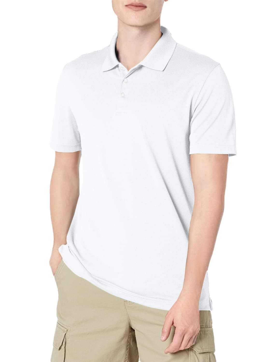 Amazon Essentials Hombre Polo de Golf, Manga Corta, Corte Ajustado, Secado Rápido — view 10