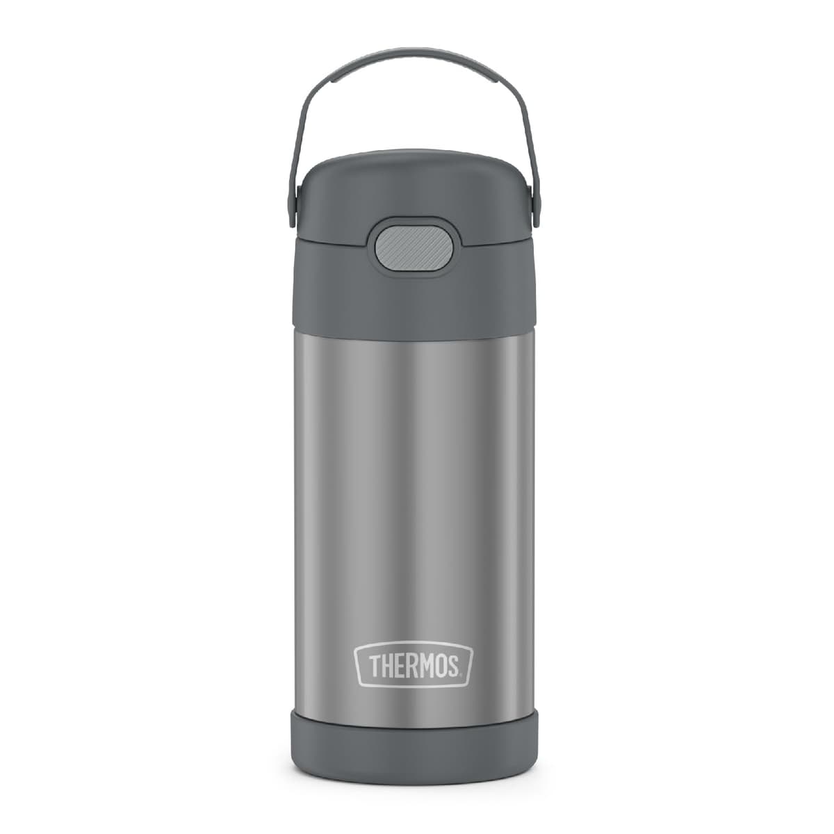 THERMOS FUNTAINER Water Bottle with Straw - 12 Ounce - Kids Stainless Steel Vacuum Insulated Water Bottle with Lid, Animal Presents — view 20