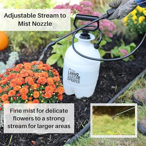 Flo-Master by Hudson 24101 1 Gallon Lawn and Garden Tank Sprayer, Translucent — view 2