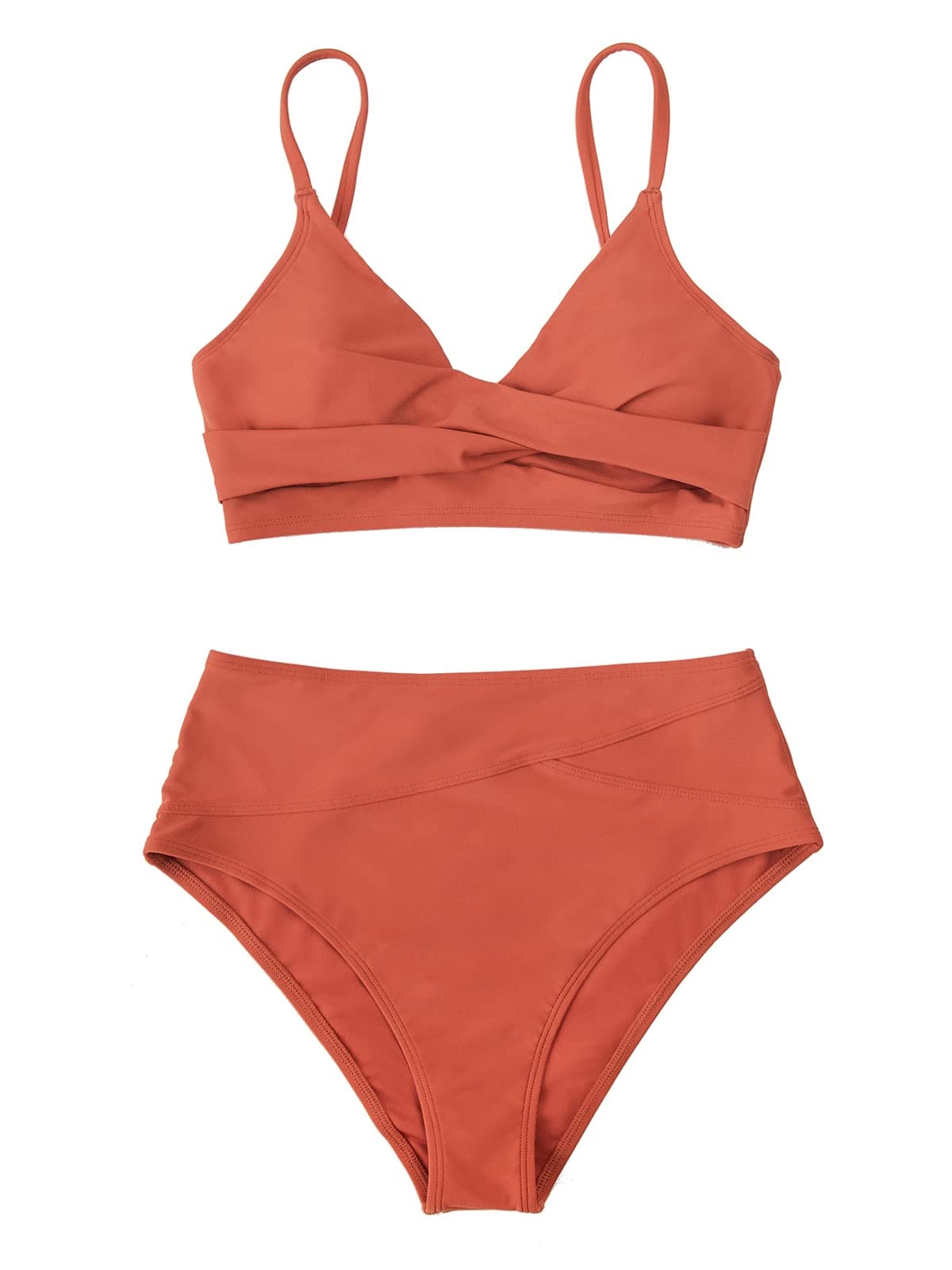 CUPSHE Mujer Traje De Baño Push up Sujetador Acolchado Bikini — view 4