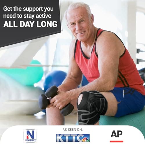 DR. BRACE ELITE Knee Brace with Side Stabilizers & Patella Gel Pads for Maximum Knee Pain Support and fast recovery for men and women-Please Check How To Size Video (Mercury, Medium) — view 3