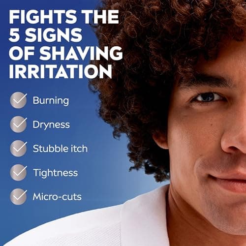 NIVEA MEN Sensitive Shave Gel, Shaving Gel for Men with Sensitive Skin, Enriched with VitaminPro Complex, 7 Oz Can, Pack of 3 — view 5