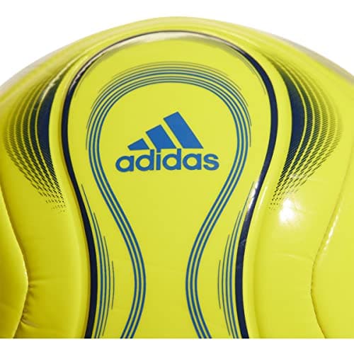adidas Unisex-Adult Official World Cup Club Soccer Ball, Bright Yellow/Dark Blue/Blue 5
