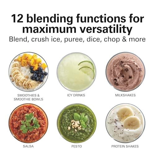 Hamilton Beach Power Elite Blender For Smoothies With Wave Action System — view 5