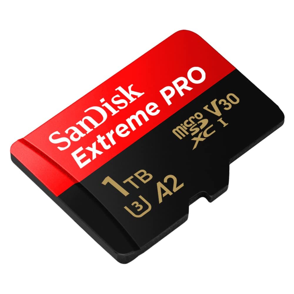 SanDisk Extreme PRO 1TB tarjeta microSDXC + adaptador SD + RescuePro Deluxe, hasta 200 MB/s, con Clase A2 de rendimiento de las aplicaciones UHS-I Class 10 U3 V30 — view 2