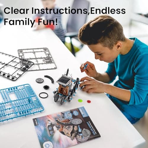Sillbird 12-in-1 Solar Robot Building Kit STEM Gift for Boys Ages 8-13 — view 6