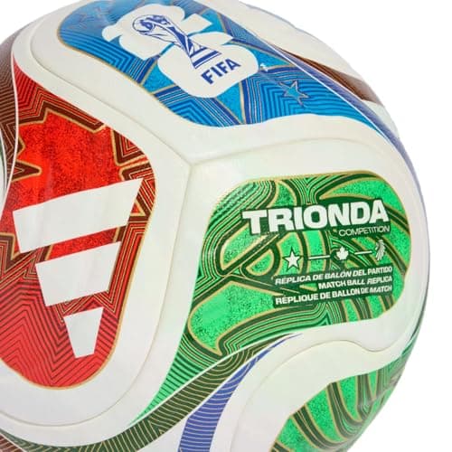 adidas World Cup 2026 Competition Ball - Inspired by la Ola Wave Design, Seamless Surface for Precision and Stability, FIFA Quality Pro (5) — view 3