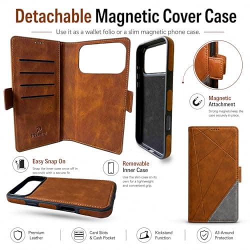 Phontra EMF Protection Anti Radiation Cell Phone Wallet Case for iPhone — view 4
