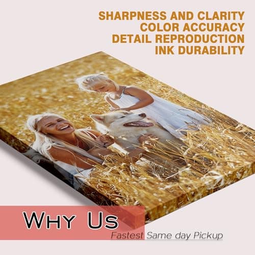 GMissT Canvas Prints With Your Photos - Personalized Pictures On Canvas Custom Poster for Home Decor - Floating Frames & Gift Wrapping Available — view 3