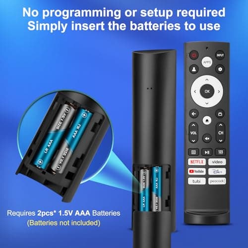 for Hisense-TV-Remote-Control-Replacement,Universal-for Hisense Smart Google UHD 4K ULED Google TVs ERF3M90H — view 5