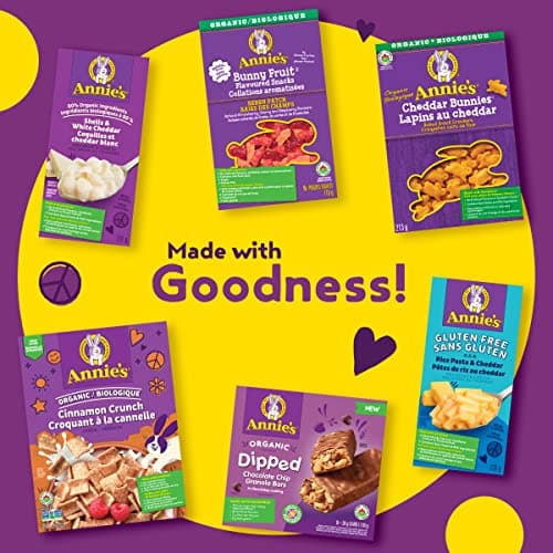 ANNIE'S - VALUE PACK SIZE - MACARONI AND CHEESE Shells and White Cheddar, 4 Pack, 680 Grams box, No Artificial Flavours or Synthetic Colours, Contains Real Cheese and Milk Ingredients — view 5