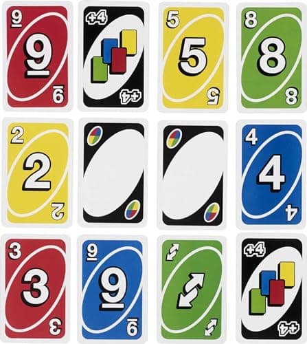Mattel Games Giant UNO Card Game for Kid, Adult & Families, Color Blind Accessible & Customizable Large Deck — view 5