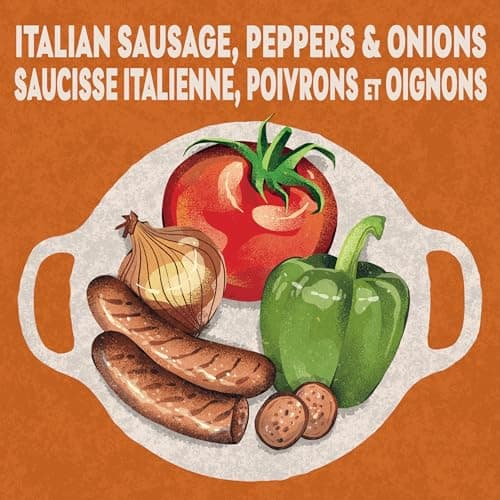 Classico Italian Sausage, Peppers & Onions Pasta Sauce, 600 mL Jar — view 3