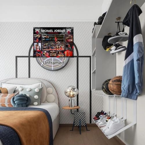 LPAIWXY Miehacl Jardon Dunk poster For Fans Kids Room Bedroom Wall Decor-Basketball Miehacl Jardon Signed Posters Canvas Prints Picture For Teen Boy girls Gifts — view 4