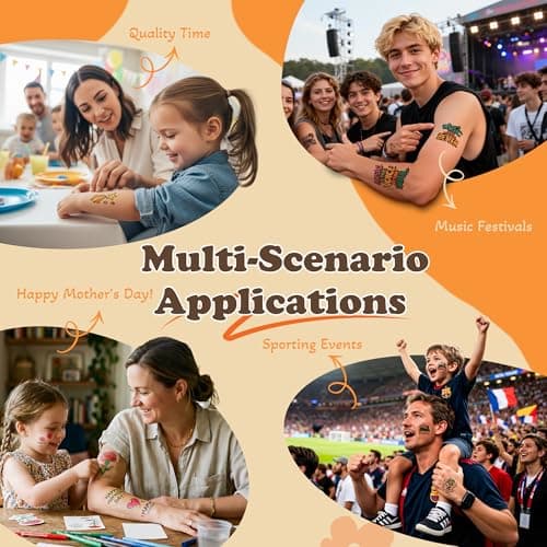 Phomemo Temporary Tattoo Makers,TK32 Tattoo Printer Create Custom Temporary Tattoos for All Ages,Sticker Maker Painting Kit with 50 Papers,8 Markers,for Parties,Events,Gifts & Creative Fun,Black — view 2