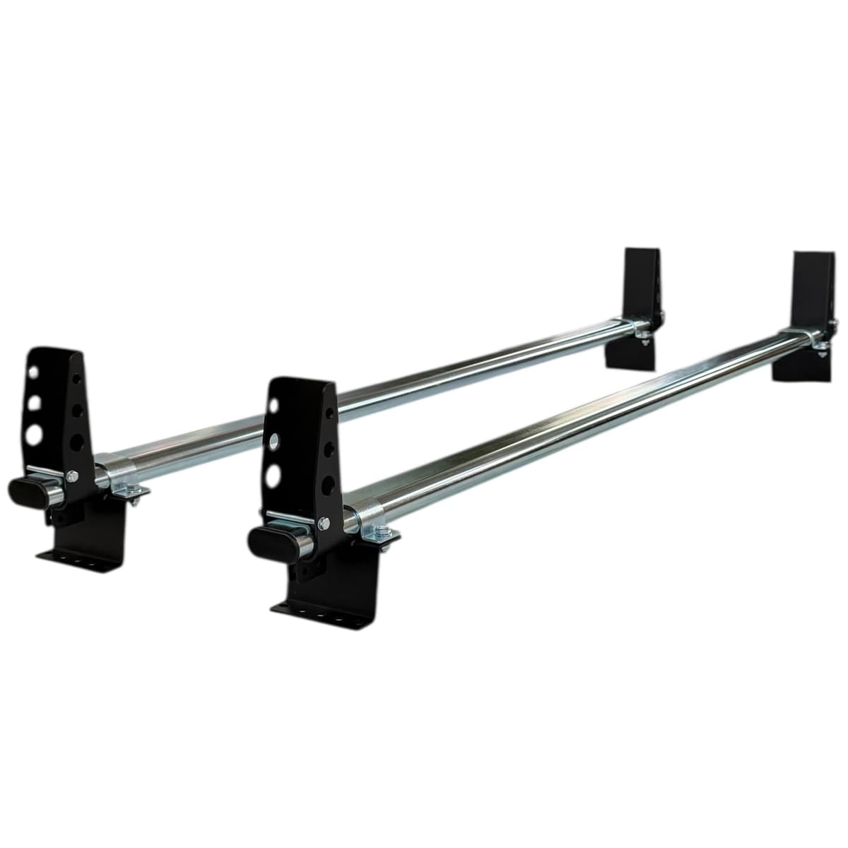 Shield Autocare Roof Bars Compatible with Ford Transit Custom (2013-2023) Steel Roof Rack & Tie Hole Loadstops for L1 (SWB) & L2 (LWB) with Low Rooftop (2 Bars Only) — view 3