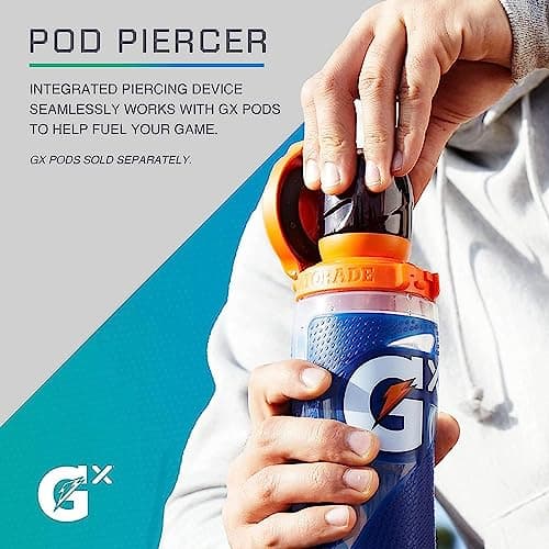 Gatorade Glitched Berry Gx Bottle w/Gx Pods — view 4