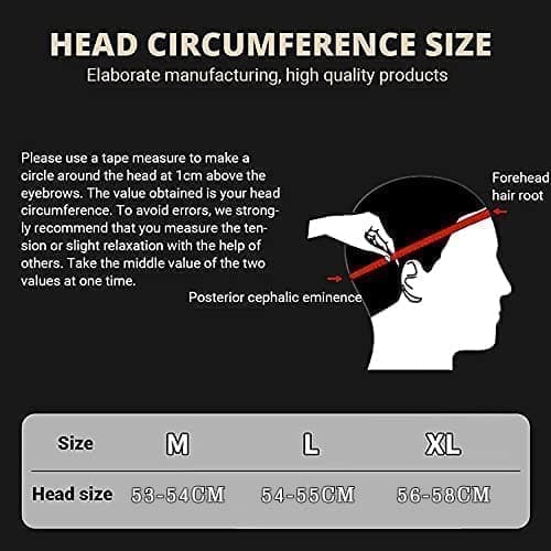 Woljay Vintage Retro Open Face Motorcycle Helmet Baseball Cap Half Helmets Men Women for Moped Cap Jet Scooter Street Cruiser - DOT Certified (X-Large, Clown) — view 3