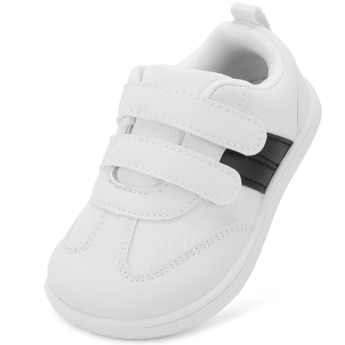 STQ KIDS Boys Girls Trainers Toddler Wide Toe Box Barefoot School Shoes Zero Drop Lightweight Baby Infant First Walking Shoe Non Slip Soft Kid Running Tennis Sneaker — view 16