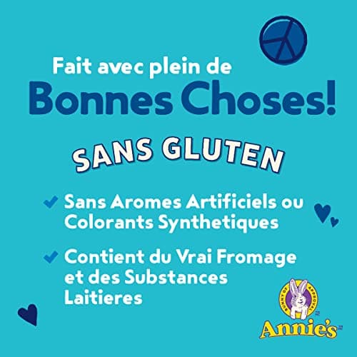 ANNIE'S - MACARONI AND CHEESE Gluten Free Rice Pasta and Cheddar, No Artificial Flavours or Synthetic Colours, Contains Real Cheese and Milk Ingredients — view 5