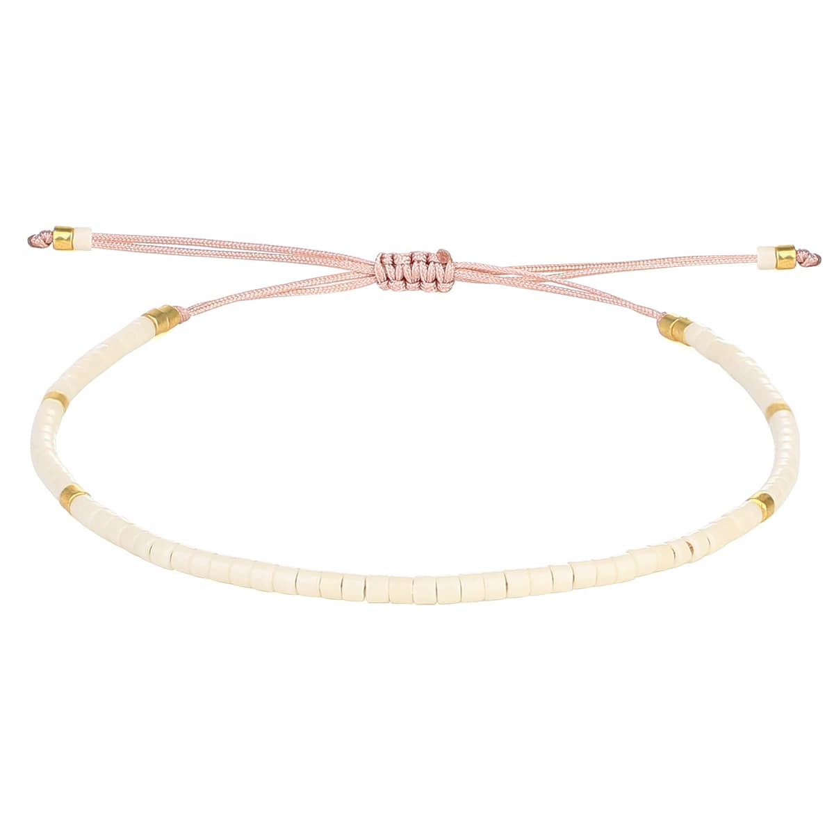 KELITCH Pulseras Amistad con Cuentas Concha Cristal Color Bohemio Pulsera Hecha A Mano Brazaletes Joyería para Mujer — view 58