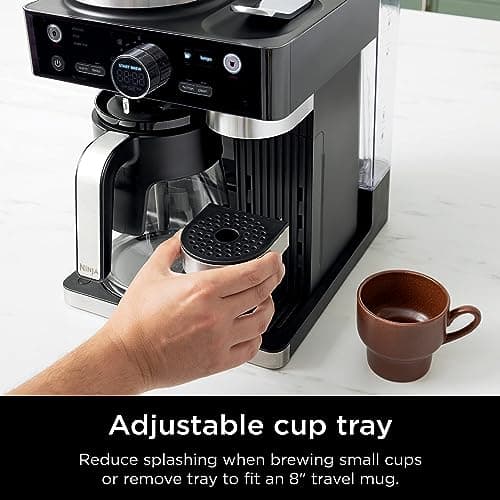 Ninja Espresso & Coffee Maker, Nespresso Capsule Compatible, Black, CFN601 — view 8