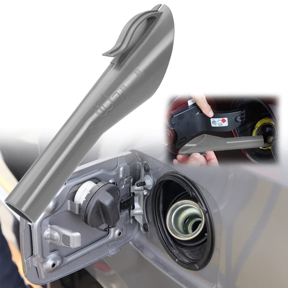 URAQT Emergency Diesel Fuel Filler - Capless Plastic Funnel for Ford, Grey, 1782177, 1833948 — view 5