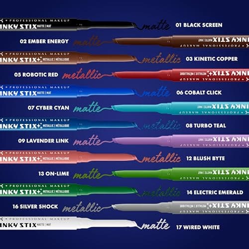 NYX PROFESSIONAL MAKEUP Epic Inky Stix Eyeliner, Mechanical Cream Gel Eyeliner, Waterproof Formula With Up To 24HR Wear - 12 Blush Byte (Metallic Coral Pink) — view 5