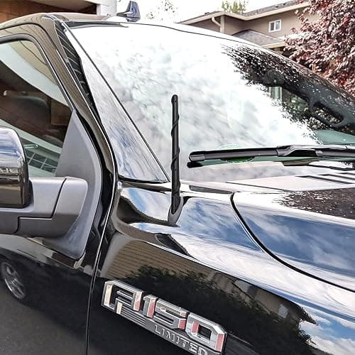 BASIKER Short Antenna for Ford F150 F-150 2009-2024 2025 2026, Ford F150 Accessories, 7 Inch Truck Car F250 F350 Antenna Replacement for AM FM Reception — view 3