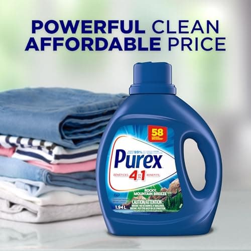 Purex Rocky Mountain Breeze Liquid Laundry Detergent, 1.94L/58 Loads — view 5