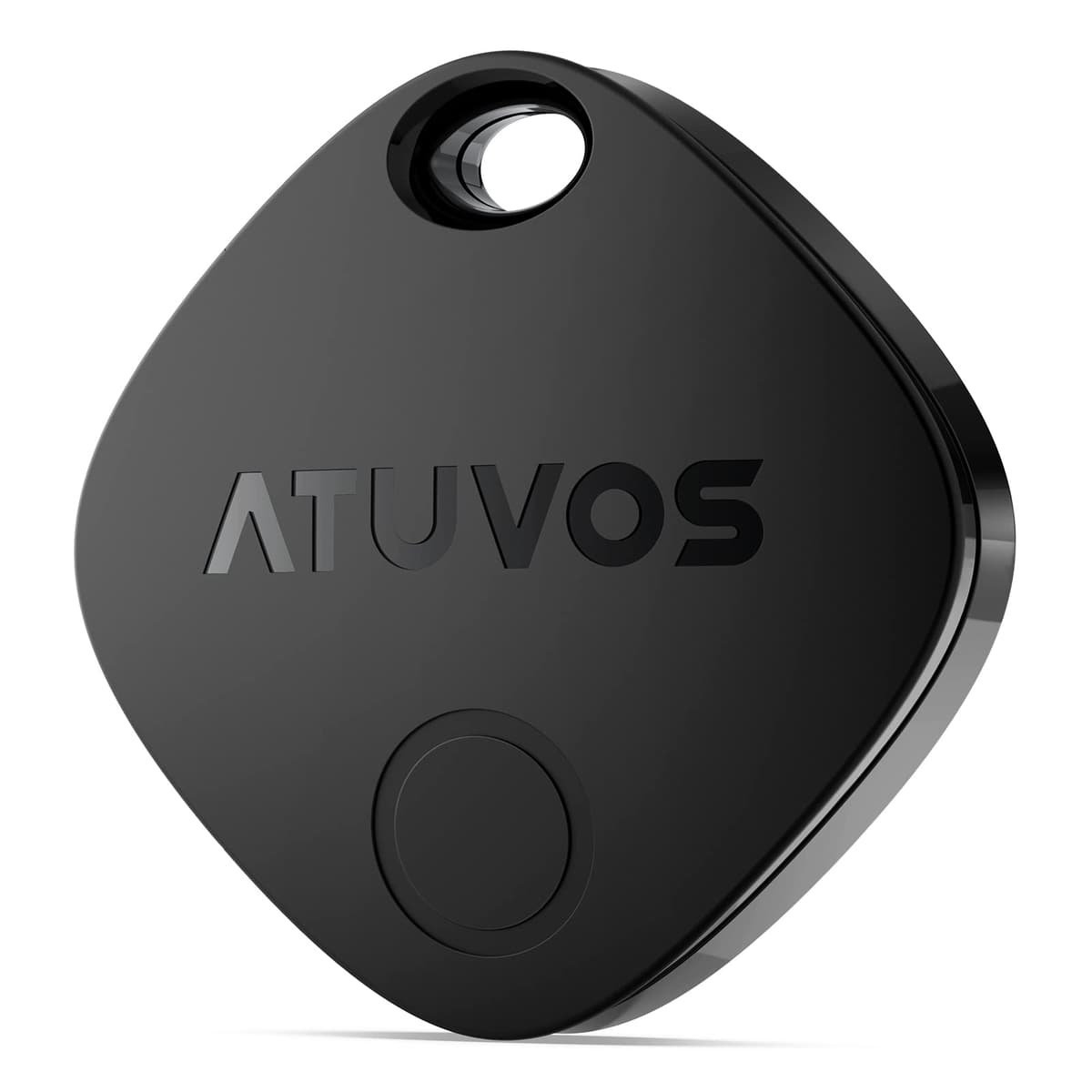 ATUVOS Air Tags - 4 Pack,Tracker Bluetooth Item Finder, Compatible with Apple Find My (iOS Only), Replaceable Battery, IP67 Waterproof, for Keys, Luggages, Suitcases, Bags, Black — view 11