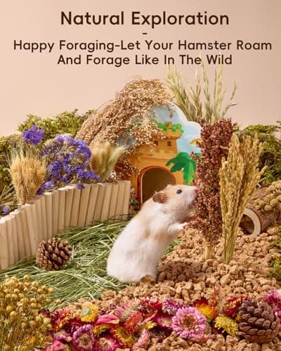 BUCATSTATE 90PCS Natural Hamster Bedding — view 2