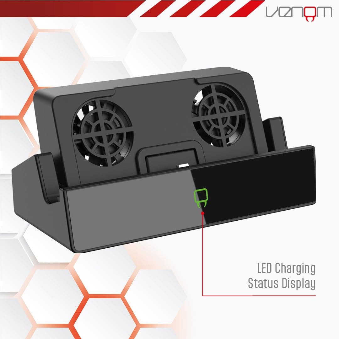Venom Cooling TV Dock for Nintendo Switch 2 with Detachable Fan and HDMI Output — view 5
