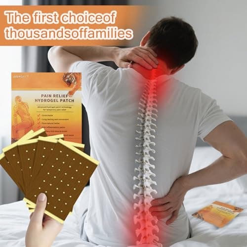 ssumiao 40pcs Pain Relief Patches, All Natural Tiger Heat Patches Ultra Strength, Neck, Shoulder, Joint &Knee Pain Relief,Heat Patches for Pain Relief，Lower Back Pain Relief with Long-Lasting Heat — view 3