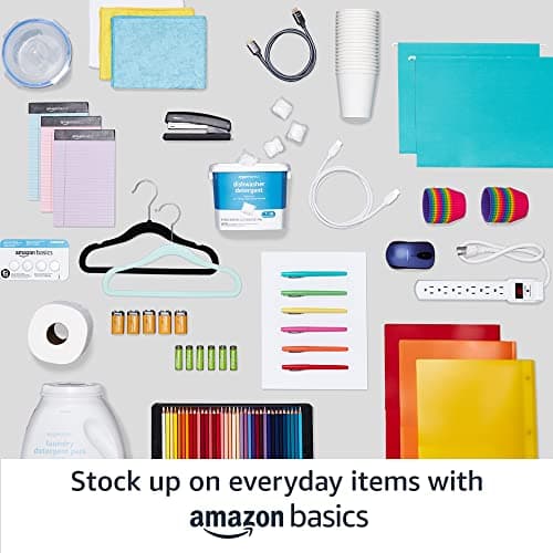 Amazon Basics Kids Velvet, Non-Slip Clothes Hangers (baby/toddler), 11.6 Inches (for baby clothes), Pack of 30, Gray — view 5