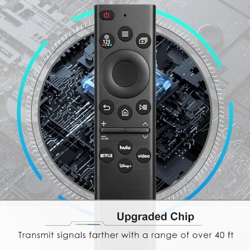 Universal Remote Control Compatible for All Samsung TV LED QLED UHD SUHD HDR LCD Frame Curved Solar HDTV 4K 8K 3D Smart TV Remotes Replacement — view 3