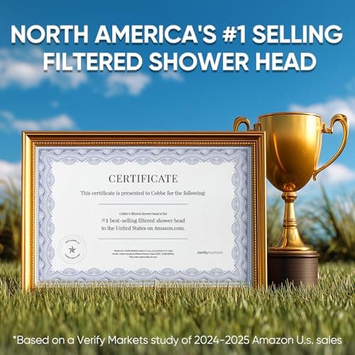 Cobbe Filtered Shower Head with Handheld, Water Softener for Hard Water — view 7