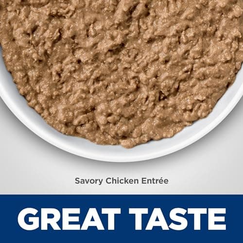 Hill's Science Diet Urinary Hariball Control, Adult 1-6, Urinary Track Health & Hairball Control Support, Wet Cat Food, Chicken Minced, 2.9 oz Can, Case of 24 — view 6