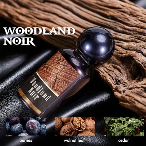 Body Spray for Men, Mens Fragrance Mist, Travel Size Set, 3 Pack, 60 ml / 2.1 fl oz, Crimson Ember, Aqua Reverie, Woodland Noir — view 3