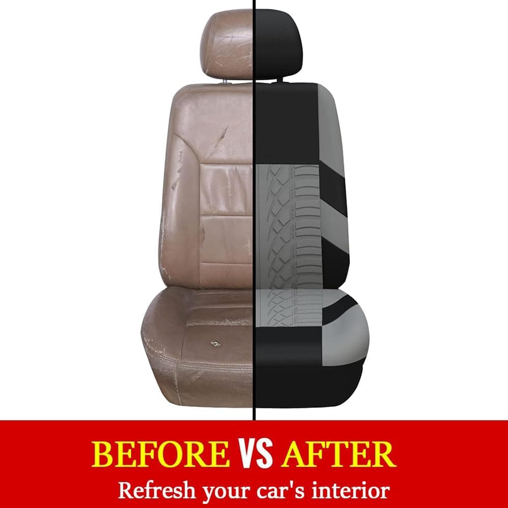Funda Asiento Coche, para VW Taigo 2021-2024 Impermeables Juegos De Cubreasientos Coche de Asientos Protector,A — view 5