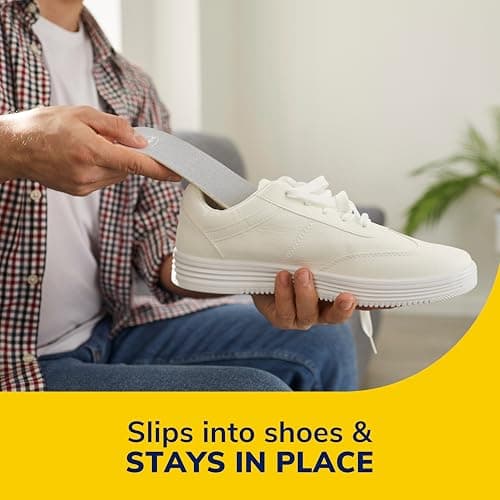 Dr Scholl’s Go Sockless! Cushioning Insoles for Women Men Unisex, 3 Pairs, Trim to Fit - Absorbs Moisture to Keep Feet Dry, Shoe Inserts for Women Men with Plush Terry Cloth Layer for Added Comfort — view 6