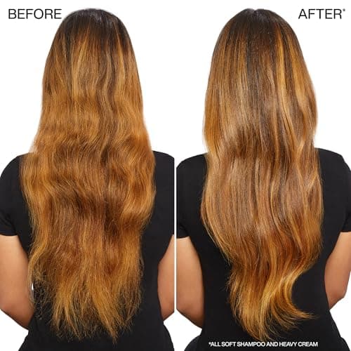 Redken All Soft Shampoo, For Dry/Brittle Hair, Moisturizes & Provides Intense Softness and Shine, With Argan Oil — view 2