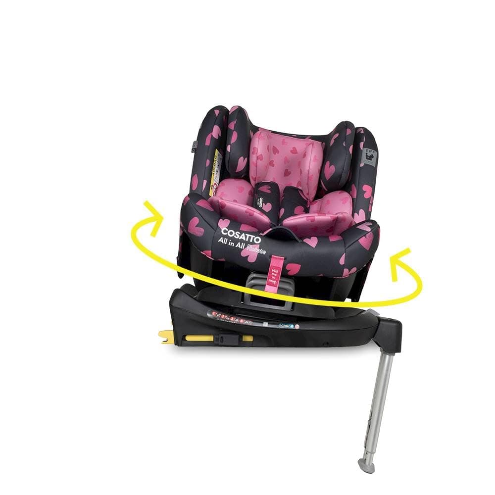 Cosatto All in All Rotate 360° Swivel Spin Car Seat - Group 0+123, 0-36 kg, 0-12years, ISOFIX, ERF, Anti-Escape (Fika Forest) — view 15