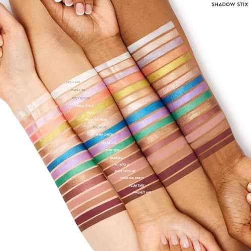 ColourPop Shadow Stix - Cream Eyeshadow Stick with Long-Lasting Color - Multi-Use Cream Makeup with a Built-In Sharpener & Precise Tip for Easy Application - Socialite (0.05 oz) — view 4
