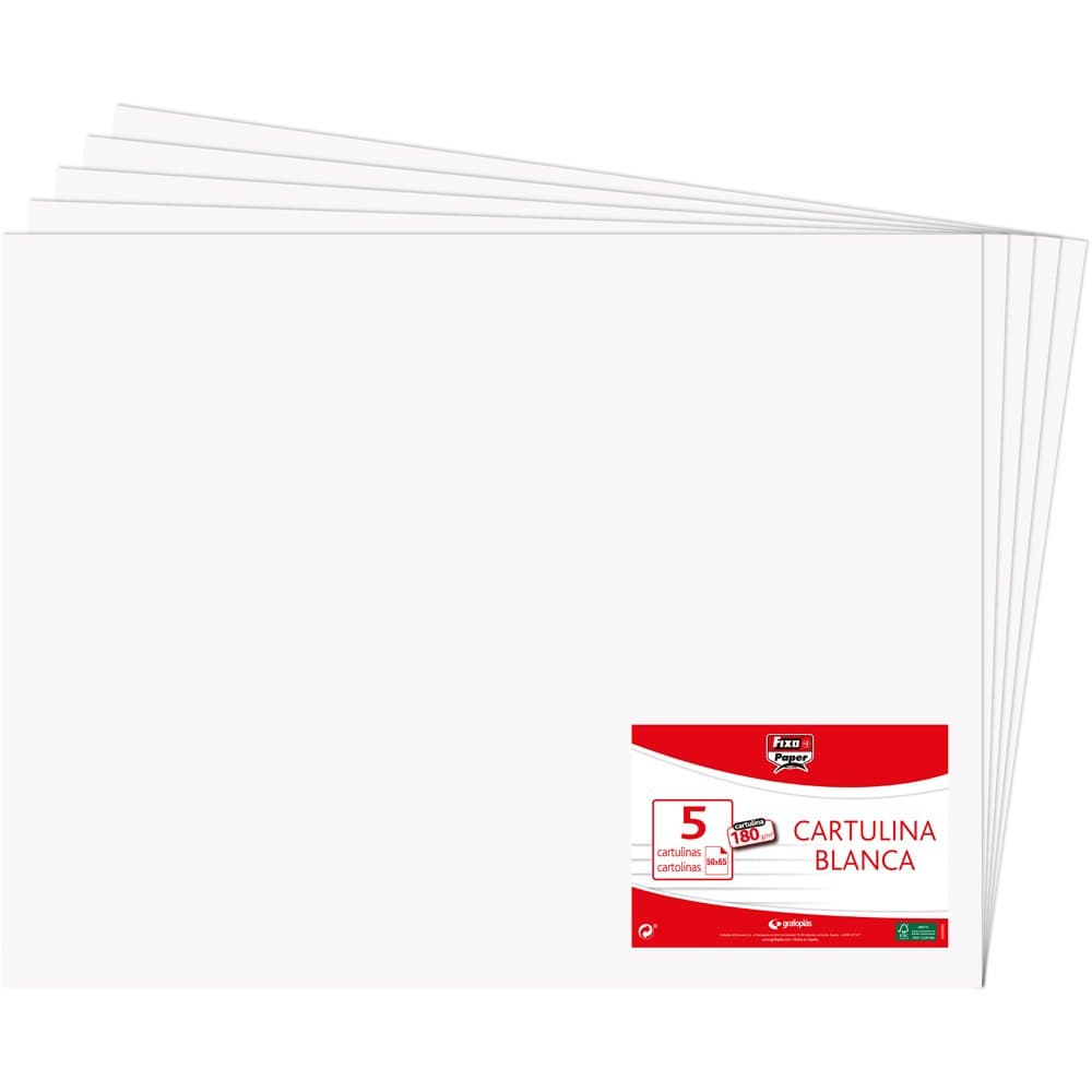 Fixo Paper 11110470 - Pack de 100 – Cartulina blanca A4, 180g — view 89