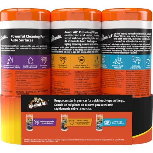 Armor All Car Interior Value Pack, 90 Count, Auto Cleaning Wipes — view 5