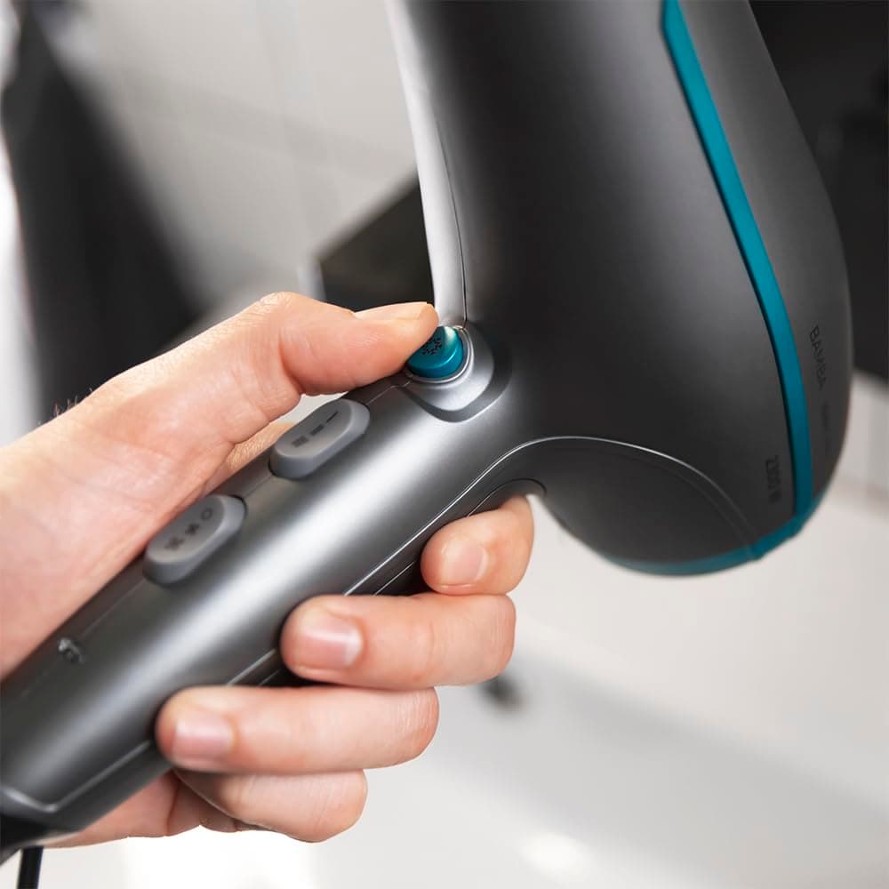 Cecotec Secador de Pelo Iónico Bamba IoniCare 5200 Aura Black. 2300W, Concentrador y Difusor, Cabello Sin Encrespamiento, Motor DC, Ion Real, Gran Caudal de Aire, 2 Velocidades y 3 Temperaturas — view 8