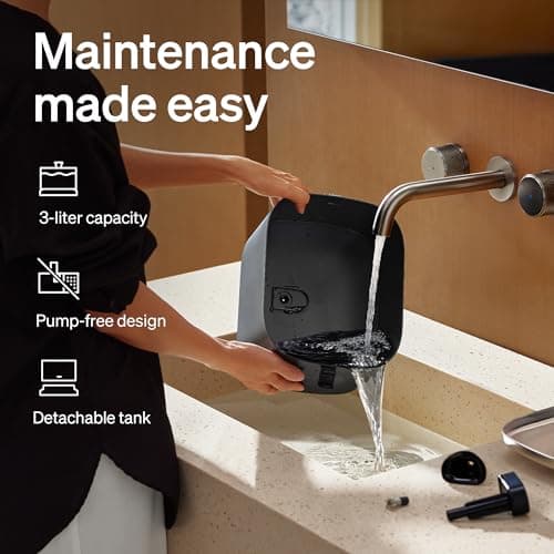 PETLIBRO Upgrade Cat Water Fountain Stainless Steel Tray, Dockstream 2 Cat Fountain Indoor, 3L/101oz Auto Cat Fountains for Drinking, App Monitoring Pet Water Fountain Dog, 5G WiFi Cat Water Dispenser — view 2