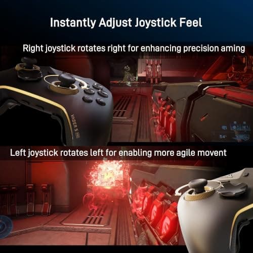 FLYDIGI Vader 5 Pro PC Controller, FORCEFLEX Joysticks, 3ms Low Latency — view 2