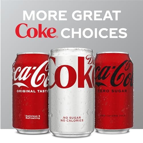 Diet Coke Soda Soft Drink Cans, 12 fl oz, 12 Pack — view 8